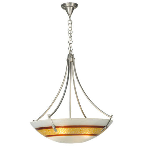 26"W Metro Fusion Saturno Inverted Pendant