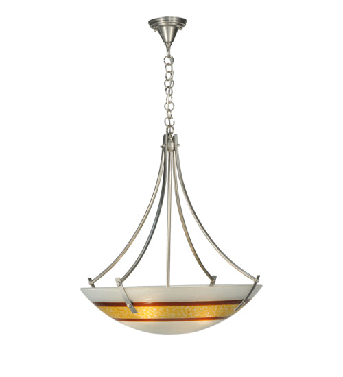 26"W Metro Fusion Saturno Inverted Pendant