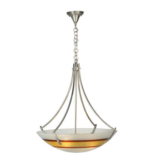 26"W Metro Fusion Saturno Inverted Pendant