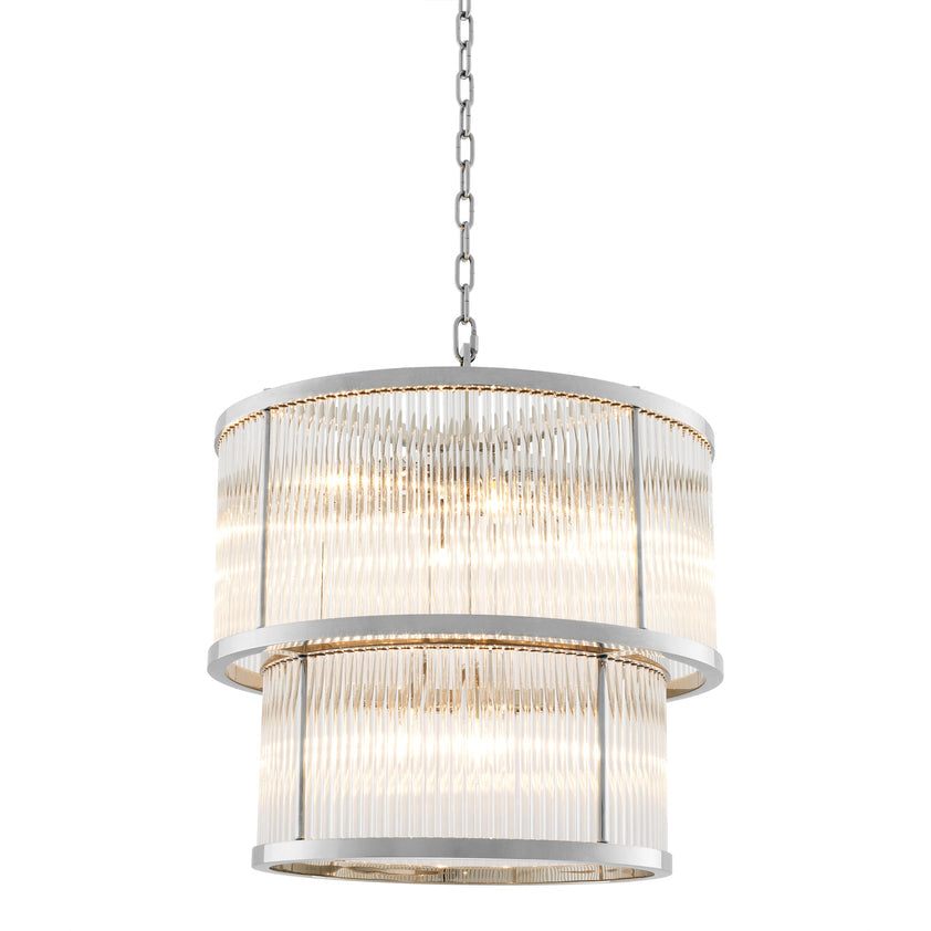 Chandelier Pasadena Nickel Finish