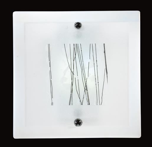 12"W Metro Fusion Twigs LED Glass Wall Sconce