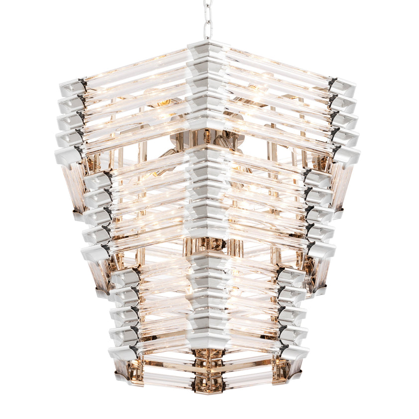 Chandelier Wren Nickel Finish