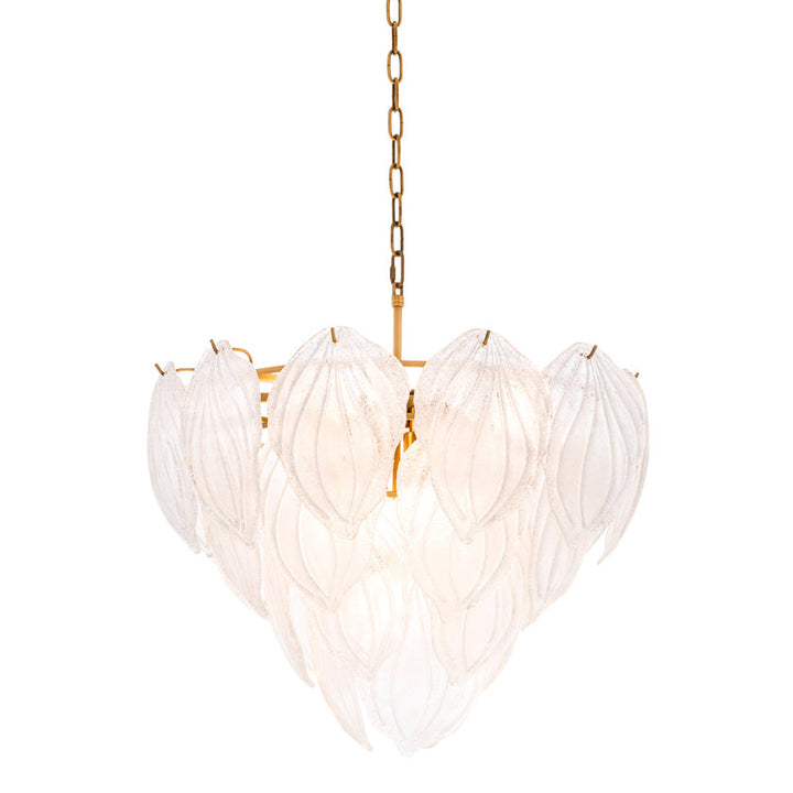 Chandelier Novida Antique Brass Finish - UL