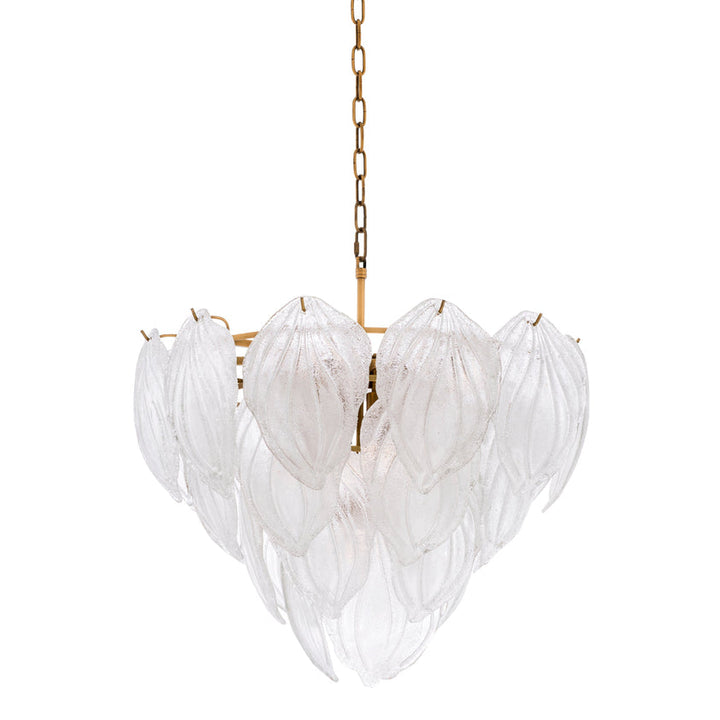 Chandelier Novida Antique Brass Finish - UL