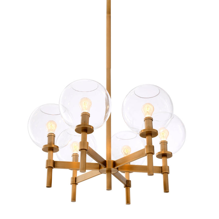 Chandelier Jade S Antique Brass Finish