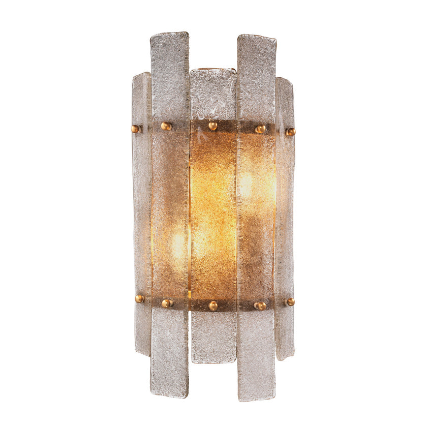 Wall Lamp Caprera Antique Brass Finish