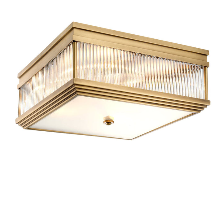 Ceiling Lamp Marly Antique Brass Finish