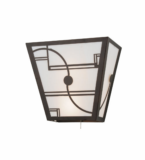 16"W Revival Deco Wall Sconce