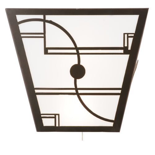 16"W Revival Deco Wall Sconce