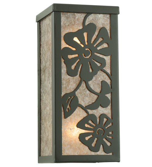 4.5"W Morning Glory Wall Sconce