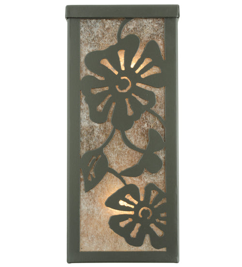 4.5"W Morning Glory Wall Sconce