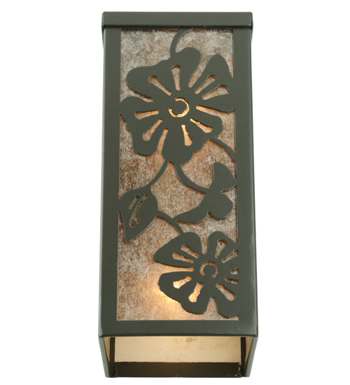 4.5"W Morning Glory Wall Sconce