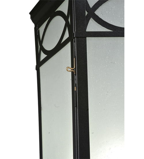 16"W Restored Taft 1 Lt Lantern Post Mount