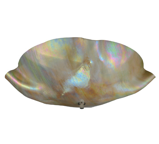 16" Wide Atelier Art Glass Flushmount