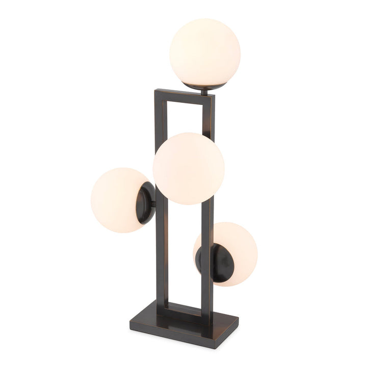 Table Lamp Pascal Bronze Highlight Finish UL