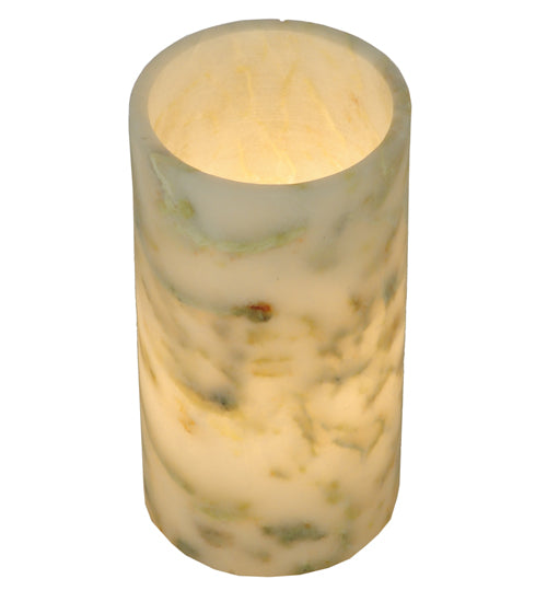 3.5"W Cylindre Light Green Jadestone Shade