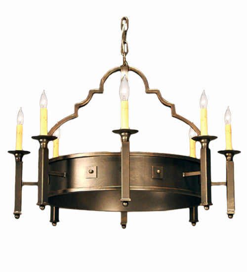 33" Wide Marta 8 Light Pendant