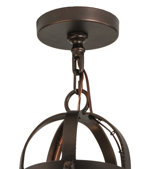 48"W Toscano 15 Lt Two Tier Chandelier