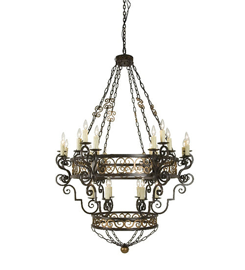 48" Wide Isabo 24 Light Chandelier