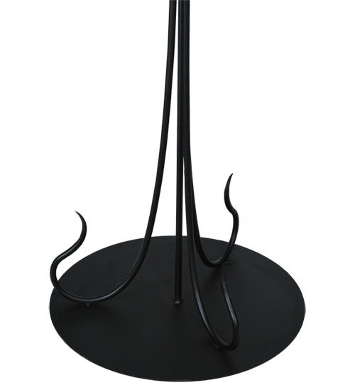 65"H Marina Fused Glass Floor Lamp