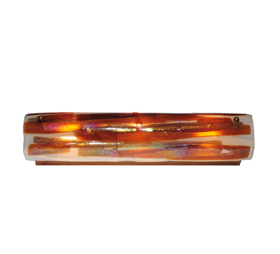 24"W Metro Fusion Marina Glass Vanity Light