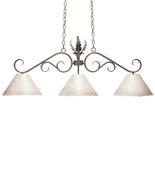 48" Long Bristol 3 Light Pendant