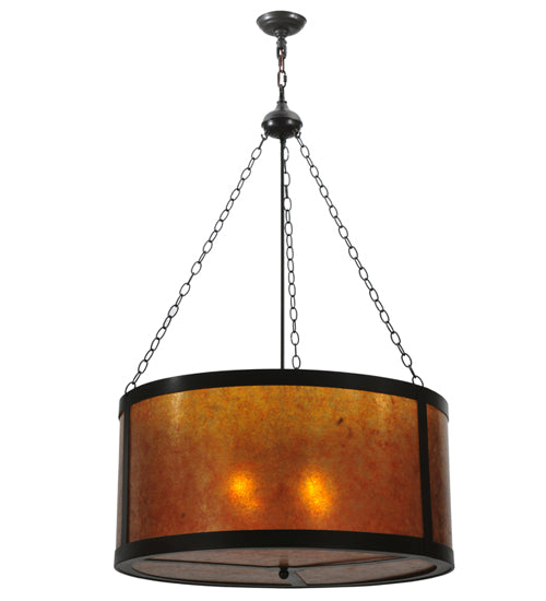 32"W Smythe Craftsman Inverted Pendant