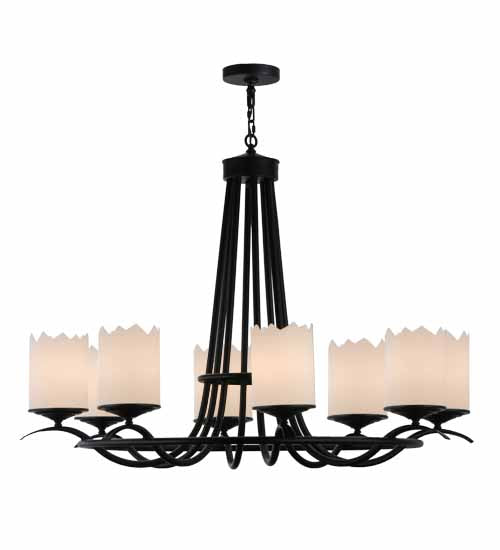 48"W Octavia 8 Lt Chandelier