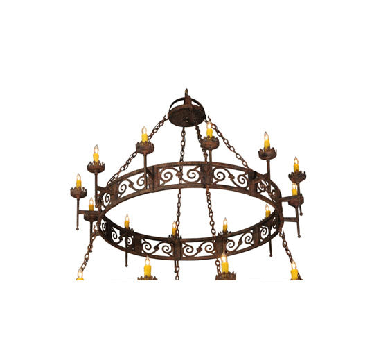 83"W Majella 2 Tier Chandelier