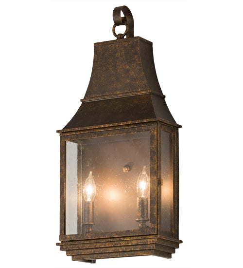 10"W Bastille Lantern Wall Sconce