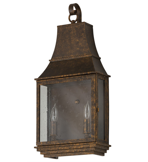 10"W Bastille Lantern Wall Sconce