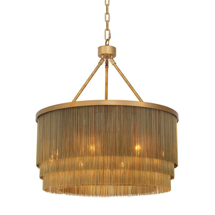 Chandelier Tissot S Antique Brass Finish UL