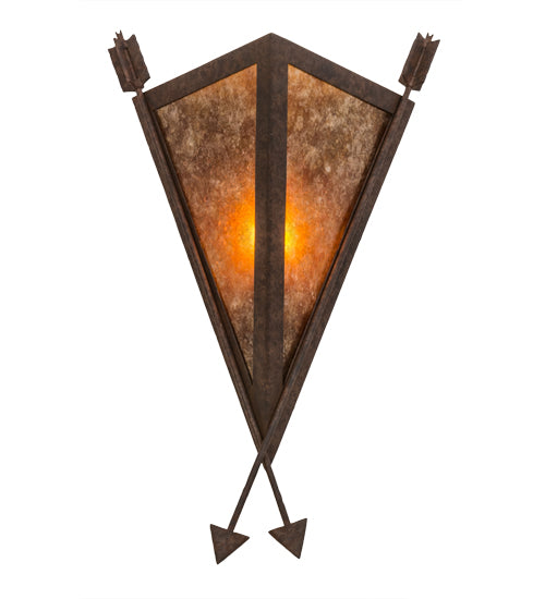 12"W Desert Arrow Wall Sconce