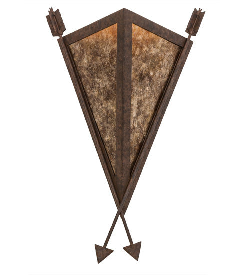 12"W Desert Arrow Wall Sconce