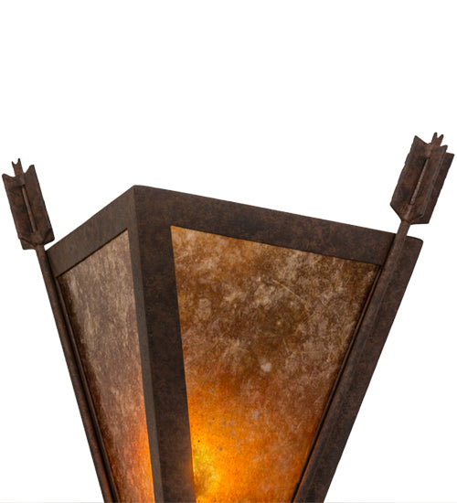 12"W Desert Arrow Wall Sconce