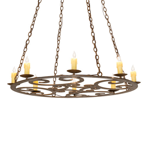 42" Wide Ashley 8 Light Chandelier