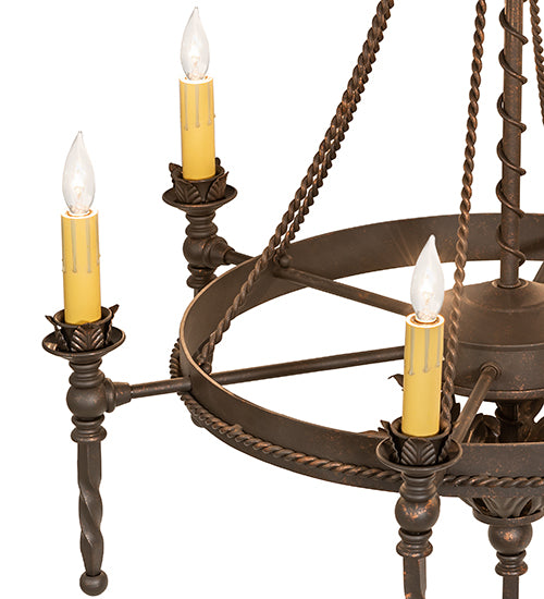 24" Wide Amaury 6 Light Chandelier