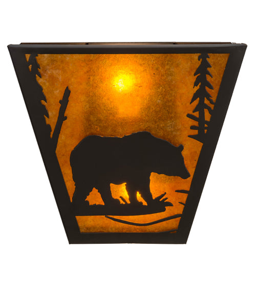 13"W Bear Creek Right Wall Sconce