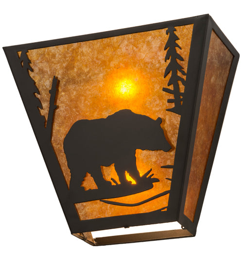 13"W Bear Creek Right Wall Sconce