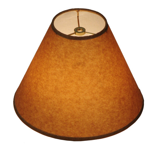 10"W X 7"H Taos Brown Parchment Shade