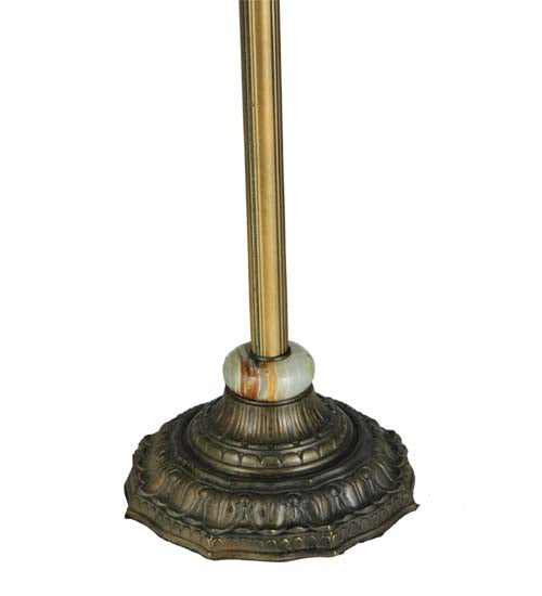 16.5"H Reeded Column Table Base