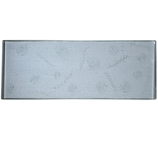 46"L X 18"W Supernova Fused Glass Table Top