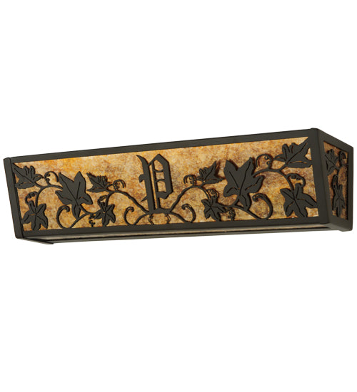 24"L Personalized Grapevine Vanity Light