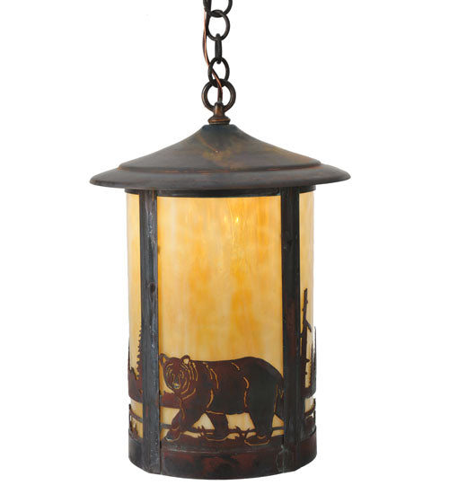 12" Wide Fulton Bear Creek Pendant