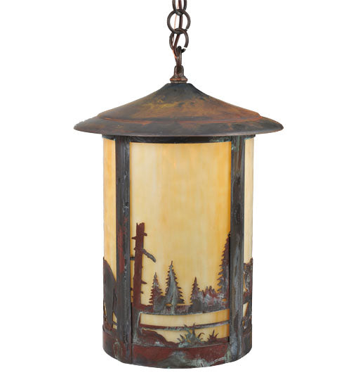 12" Wide Fulton Bear Creek Pendant