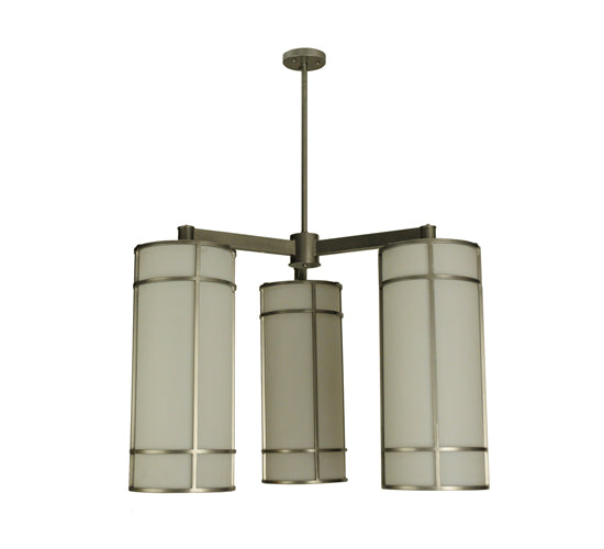 49" Wide Cilindro Jackson Hall 3 Light Chandelier