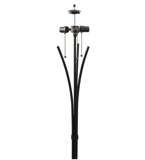 65"H Marina Fused Glass Floor Lamp