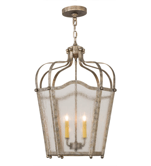 22"W Citadel 4 Light Pendant