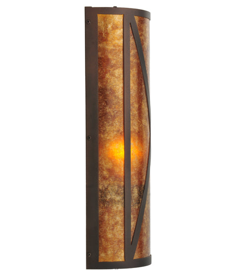 7"W Saltire Craftsman Wall Sconce