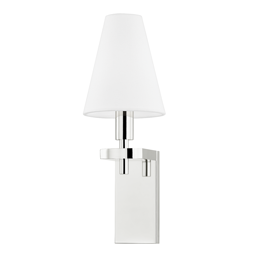 Dooley Wall Sconce - Polished Nickel